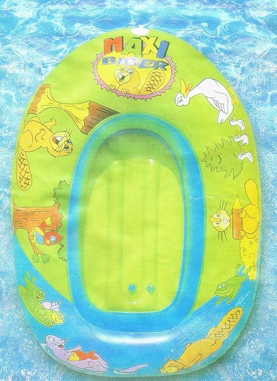 Sachsen Versand Schlauchboot Boot für Kinder Badespass Wasserspielzeug für Strand Meer Bad See