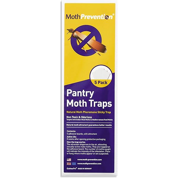 Powerful Pantry Moth Trap 5 Pack Pantry Moth Killer Traps By