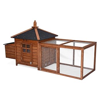 Alices Garden Poulailler En Bois Java 4 Poules Cage à Poule Avec