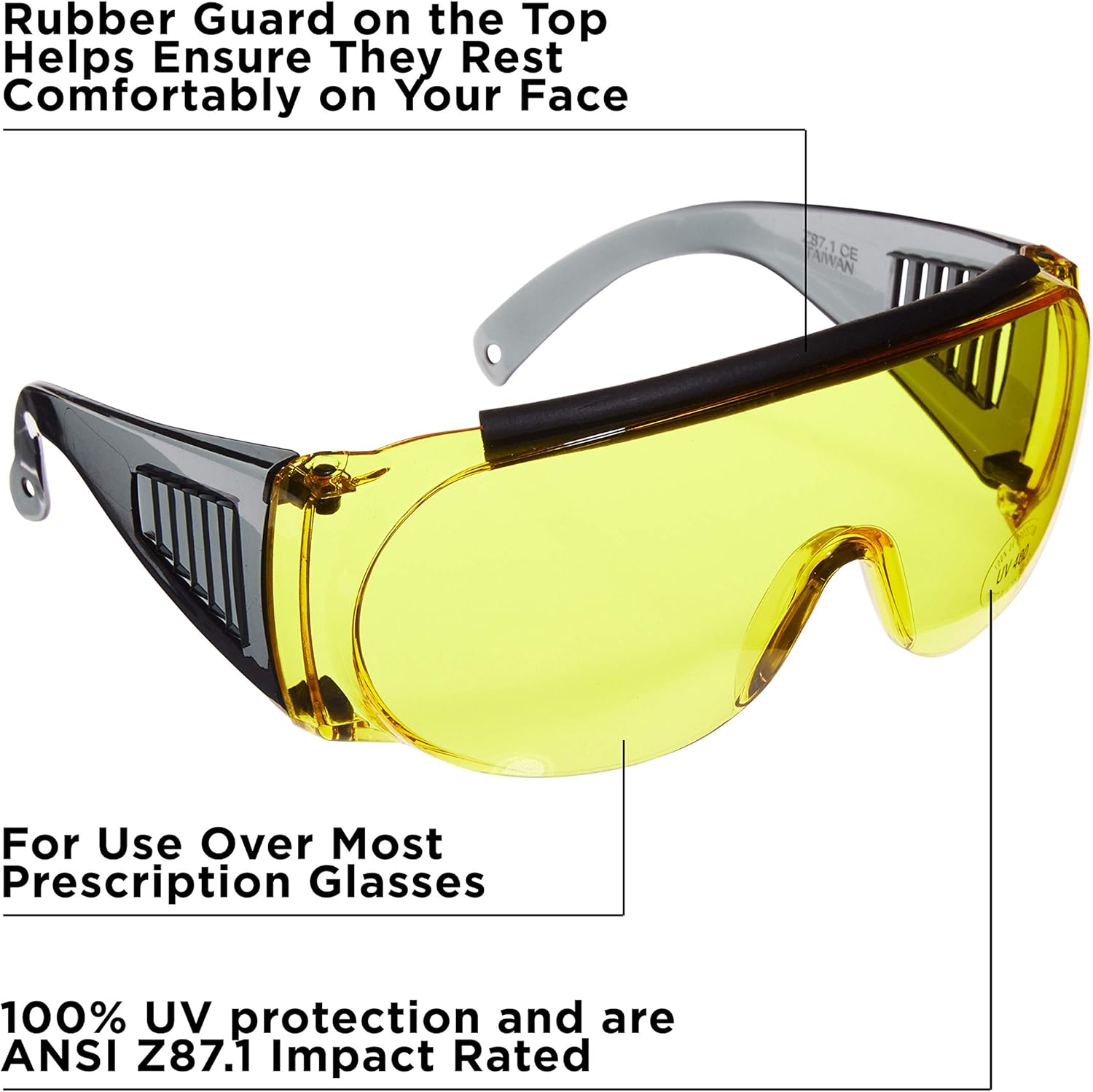 Allen Company Over-Prescription Shooting Glasses : Hunting Safety Glasses : Sports & Outdoors