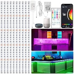 maylit 10 PCS Smart RGB Under Cabinet Lights