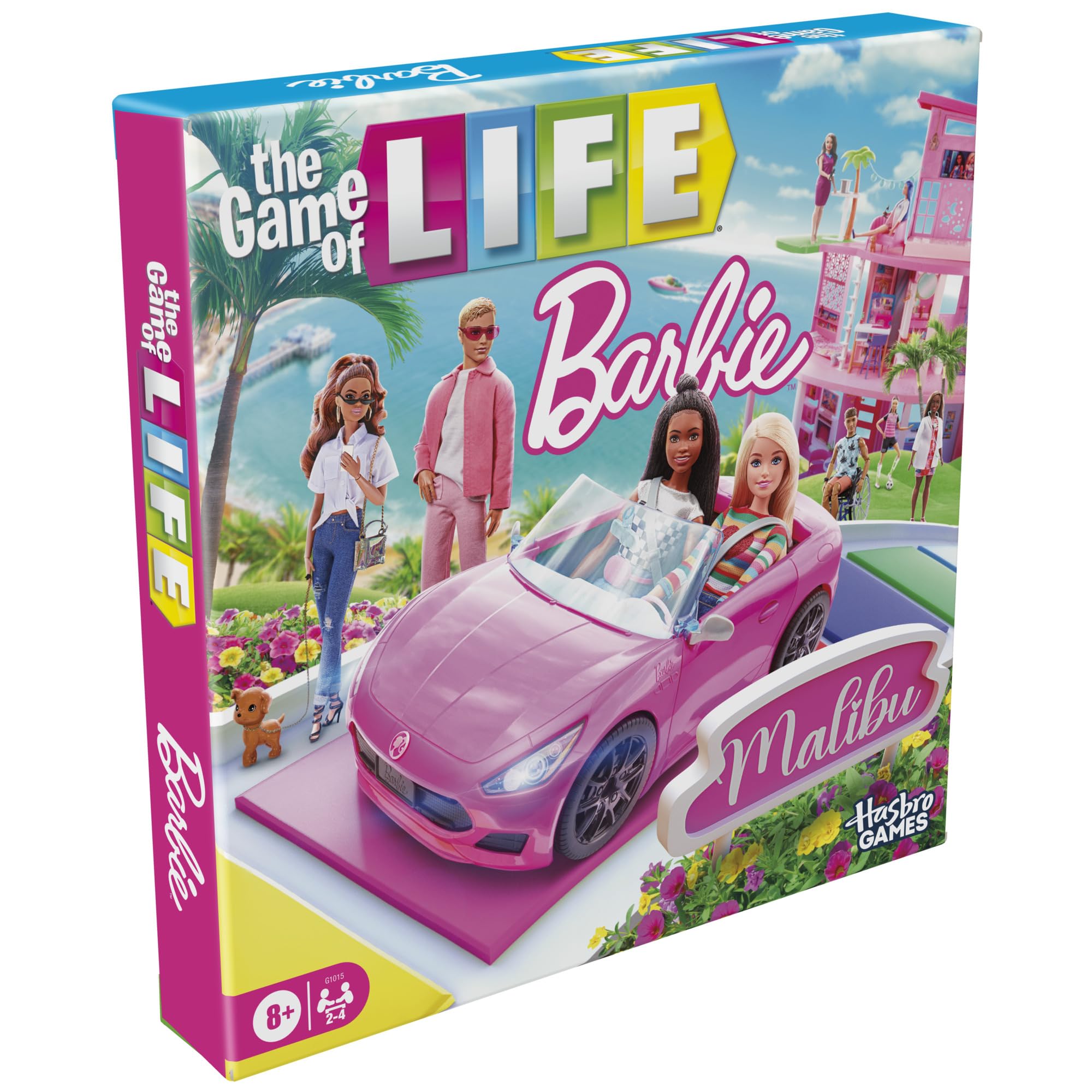 Hasbro Games The Game of Life: Barbie Edition Board Game | Ages 8+ | 2 to 4 Players | Fun Family Games for Kids and Adults | Kids Gifts (Amazon Exclusive)