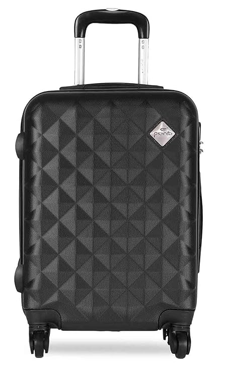 PRONTO Naples ABS 65 cms Black Hardsided Check-in Luggage (7808 - BK)