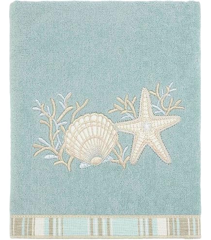 Avanti Linens Ocean Friends Wastebasket - Hand-Painted Resin, Colorful Fish & Turtle Design - View #6