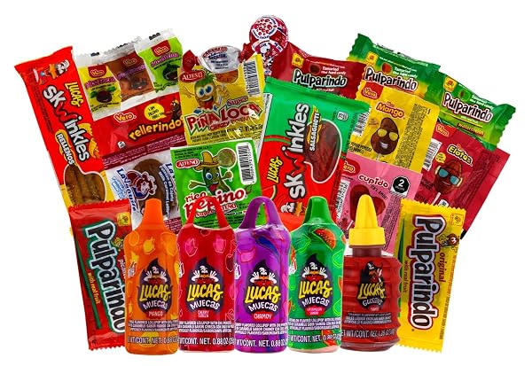 LUCAS & MEXICAN CANDY COMBO MIX (50 COUNT),...