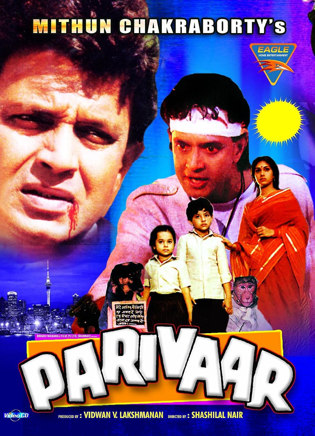 Parivaar Amazon.in Mithun Chakraborty, Meenakshi Sheshadri, Shakti