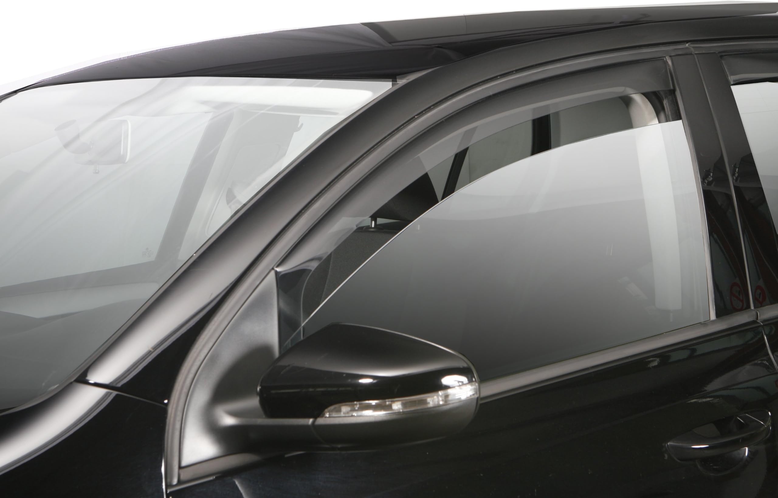 Window Visors compatible with Audi A4 sedan/avant 1994-2000 (chrome window frames)