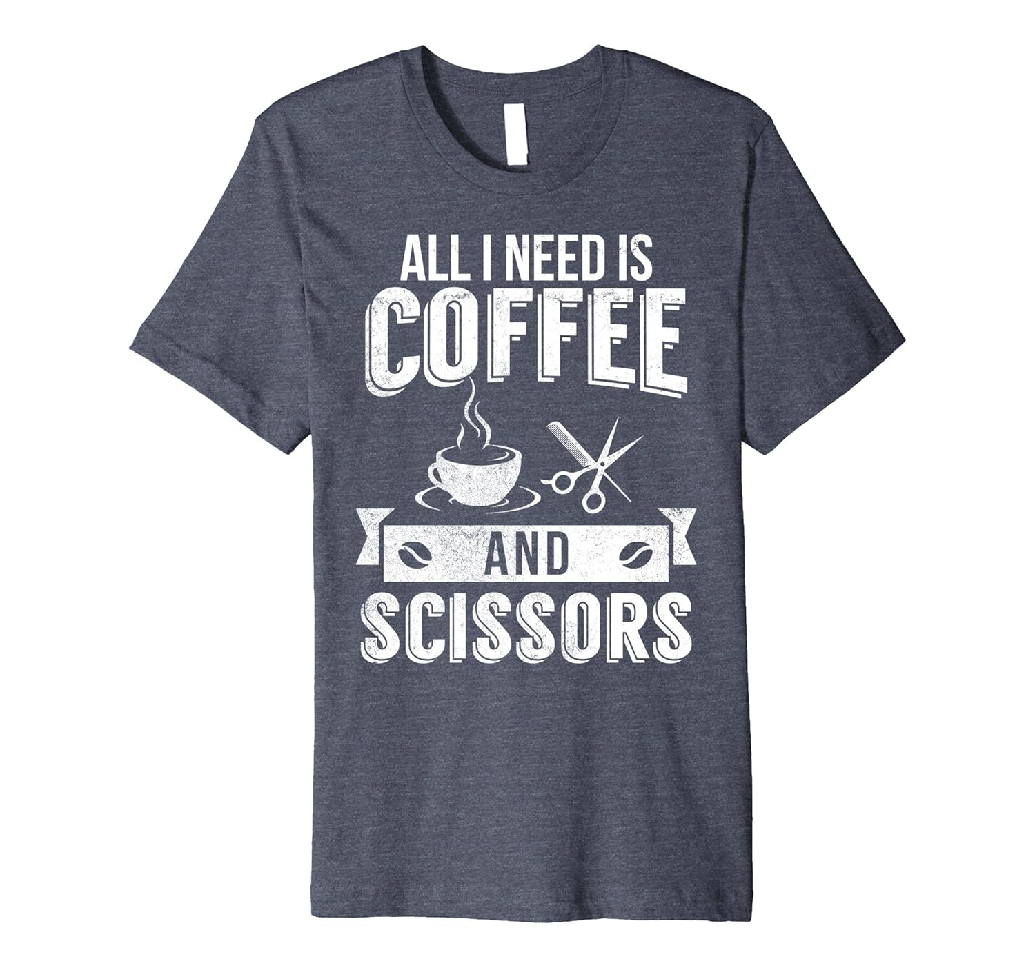 Hair Stylist Gift Ideas Coffee And Scissors Tshirt Tj Theteejob