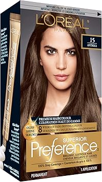 L Oreal Paris Superior Preference Permanent Hair Colour 15 Medium