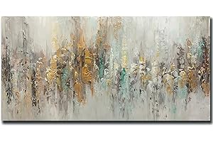 V-inspire Art,24x48 inch Oil Painting, Modern Home Canvas Painting Decoration, Abstract Mural Painting