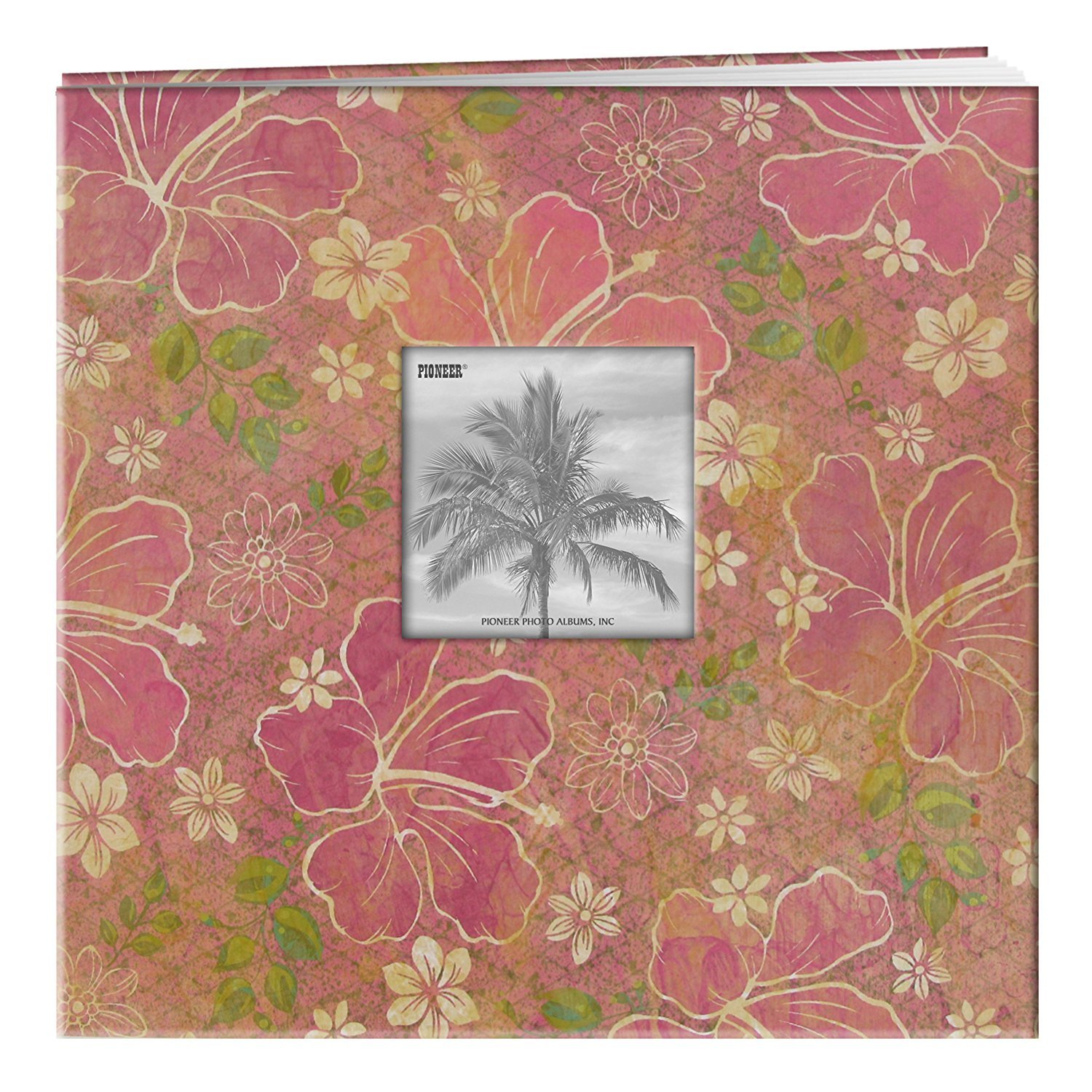 Pioneer Scrapbook, Pink, 12x12