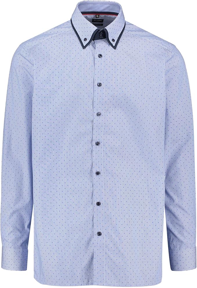 OLYMP Men's Casual Shirt Modern Fit LongSleeved Amazon.co.uk Clothing