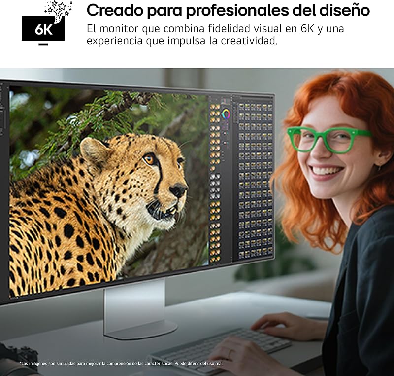 Monitor Ultrafine 32U990A-S - 32'', 6K(6144 x 3456), Plateado