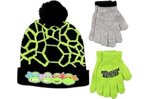 ABG Accessories boys Tmnt and Super Mario Winter Hat
