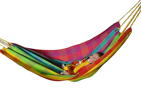 Hängematte für Baby und Kind von HOBEA-Germany, Modell Regenbogen