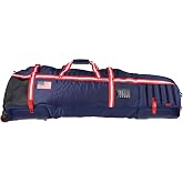 Sun Mountain Kube Golf Travel Bag | 6.8 lb | 2 Pockets | 123.4 L | 2 Utility Handles | 2-Wheel | Compact Storage