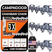 Amazon.com: 12 Inch Chainsaw Chain 3/8