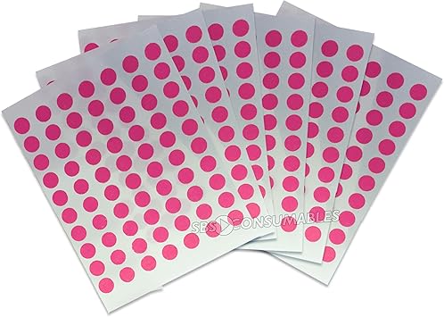pink dot stickers