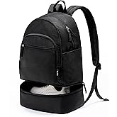 Uselike Gym Backpack for Women Men, Lightweight Gym Bag with Shoe Compartment, Waterproof Workout Backpack with Wet Pocket