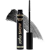 butter LONDON, SOHO SHOW - Long-Wearing, Thickening & Volumizing Tube Mascara with Built-In Brush - Eye LashMascara Black for Defined, Longer & Natural-Looking Lash Lines