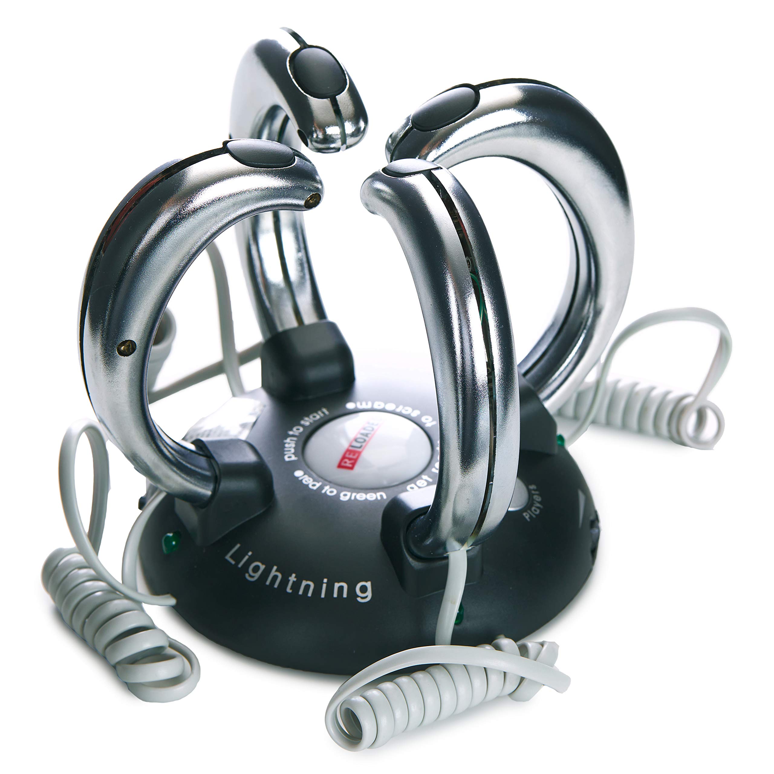 Lightning Reaction Reloaded | Extreme Shocking Game With Electro-Punishment | The Most Thrilling Reaction Game Ever, Black