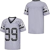 Mens Y2K Oversized V Neck Jersey Baggy Graphic T Shirt Vintage Streetwear Summer Tees Casual Loose Top S-3XL