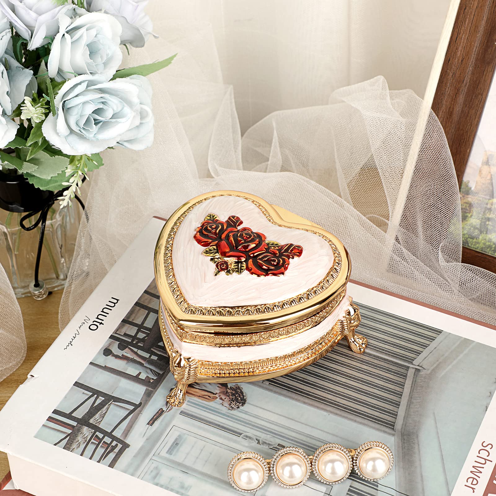 Heart Shape Jewelry Box