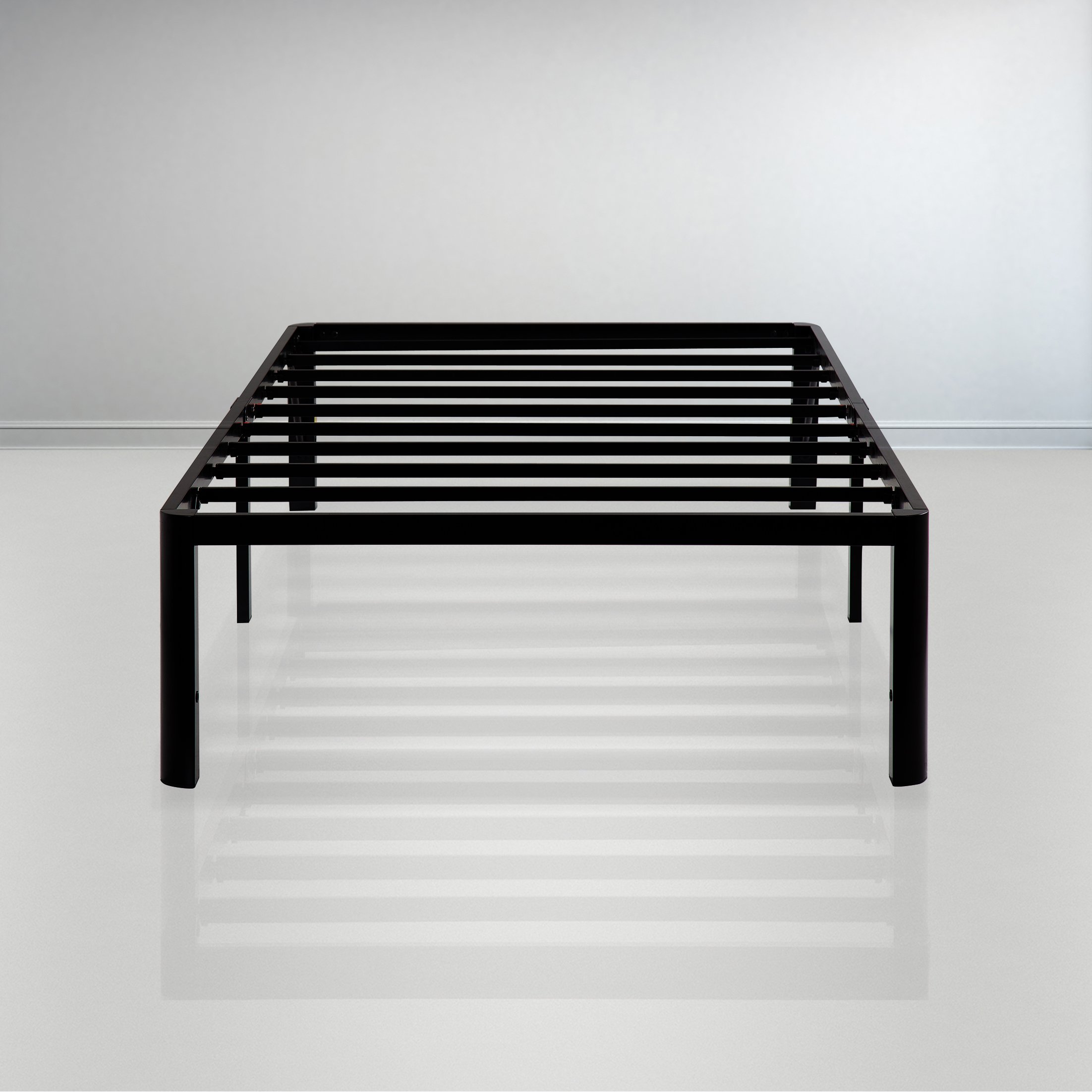 Olee Sleep 14 Inch Dura Metal Steel Slate Bed Frame T2000 Twin XL 14BF08X eBay