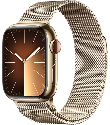 腕時計 Apple Watch Apple Watch Series 9（GPS + Cellularモデル）- 45mmシルバー