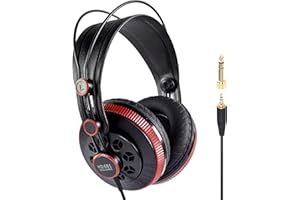 Superlux HD681 Air Professional Monitoring Semi-Open Back Headphones with AIR Cushion Earpads, Wired Over-Ear with High-Resol