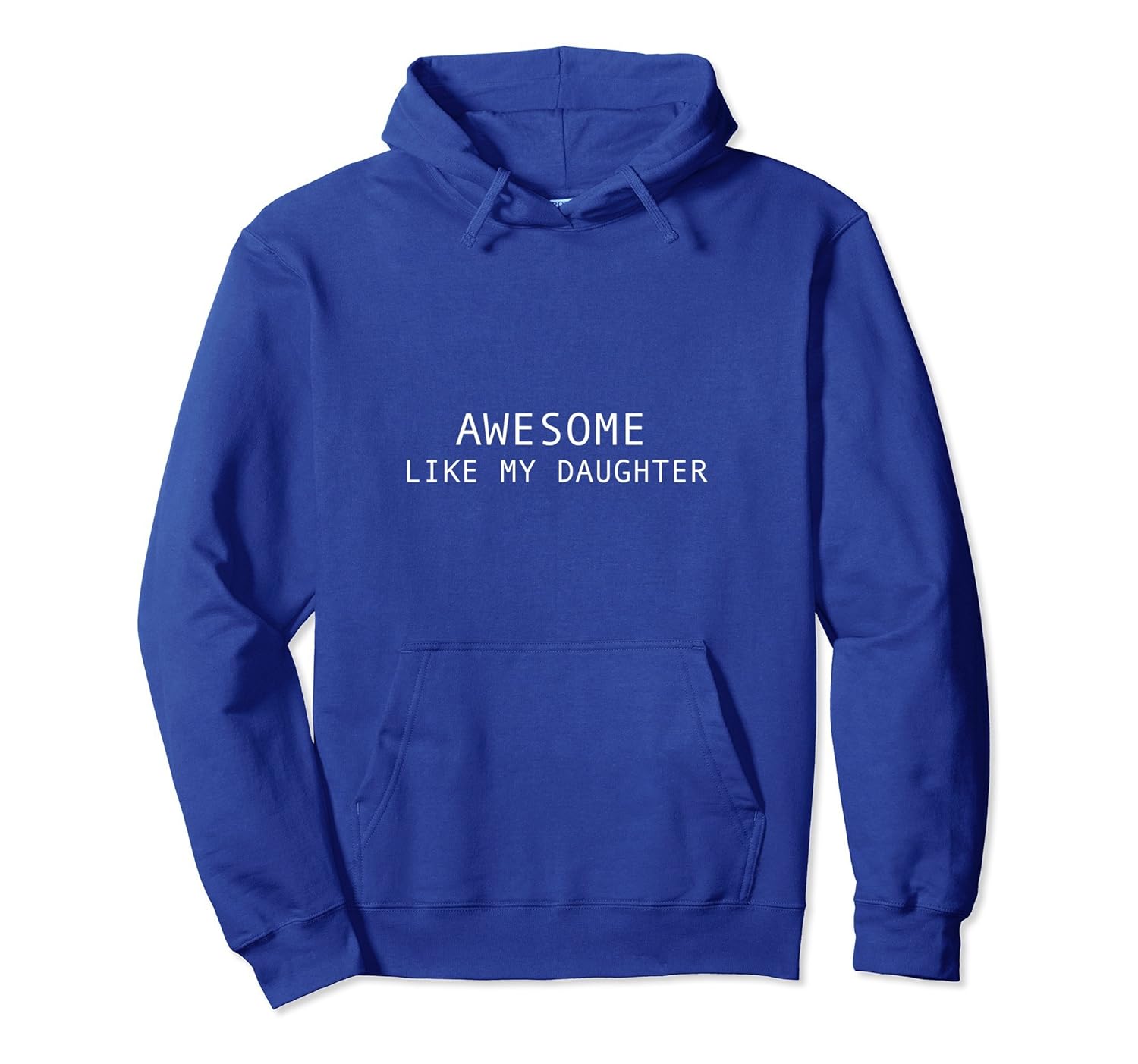 Funny Hoodie Awesome Like My Daughter Gift for Parents-anz