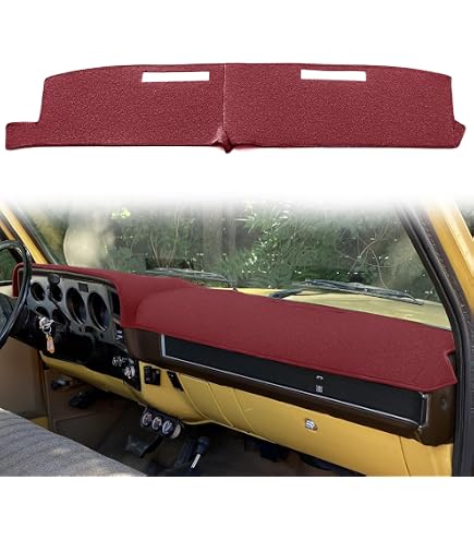 Amazon.com: Hex Autoparts Dash Cover Mat Dashboard Pad Black