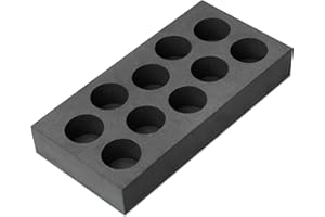 DOG RIVER TOOLS ER32 Collet Rack Holder, Tool Box Tray - Holds 10