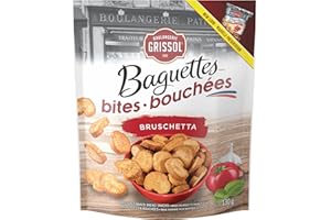 Baguette Bites Boulangerie Grissol Crispy Bruschetta (Pack of 12)