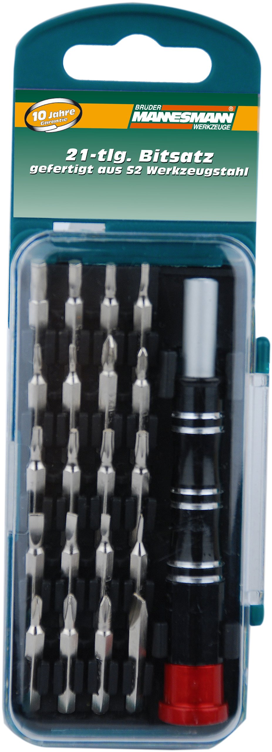 Mannesmann M29721 Precision Bit Set 21-Piece