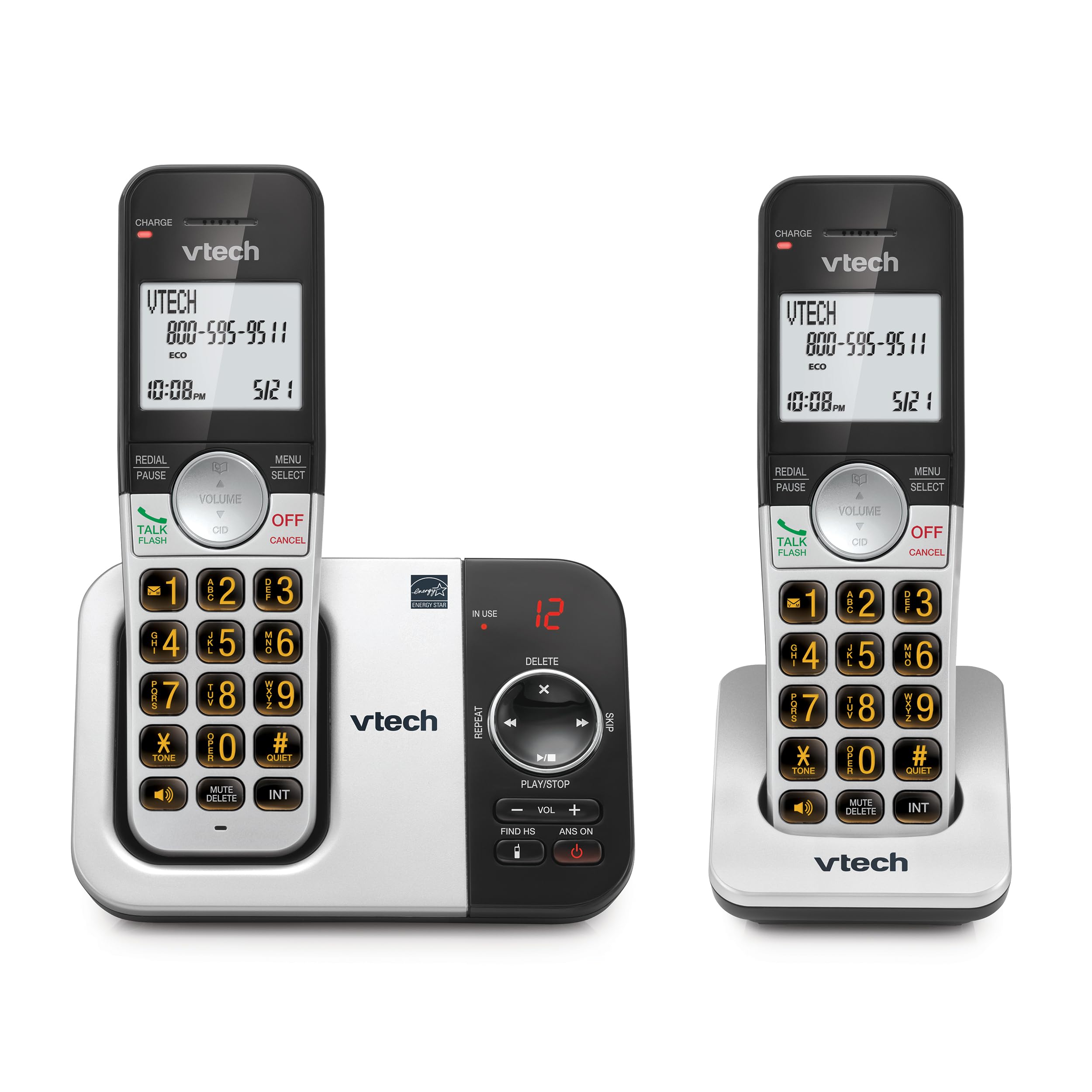 VTech VG232-2 Cordless Phone with Answering Machine