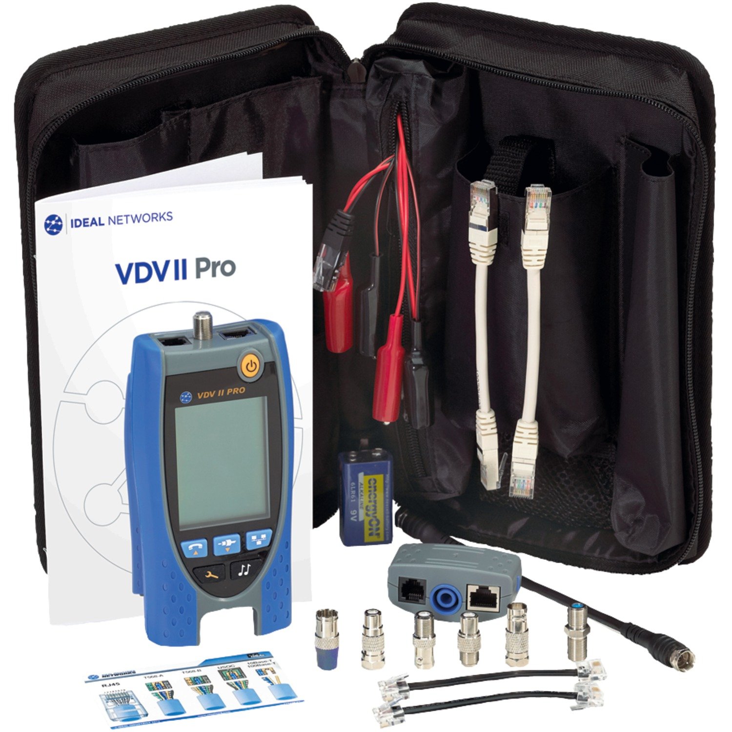 Ideal Industries Corded Electric R158003 VDV II Pro Network Tester
