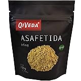 QiVeda Premium Asafoetida Powder (Hing) | Grain & Gluten Free (3.53oz.)