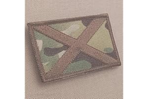 LEGEEON mult1cam Alabama State Flag 2x3.25 OCP Scotland Morale Tactical Military Touch Fastener Patch