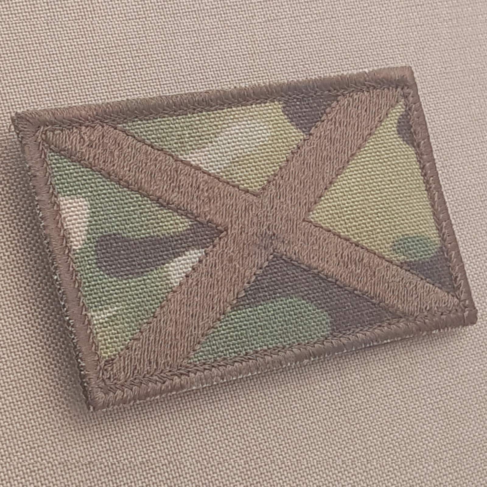 Multicam Alabama State Flag 2x3.25 OCP Scotland Morale Tactical Military Touch Fastener Patch