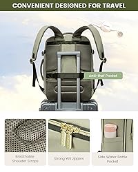 LOVEVOOK Large Travel Backpack for Women,TSA Carry