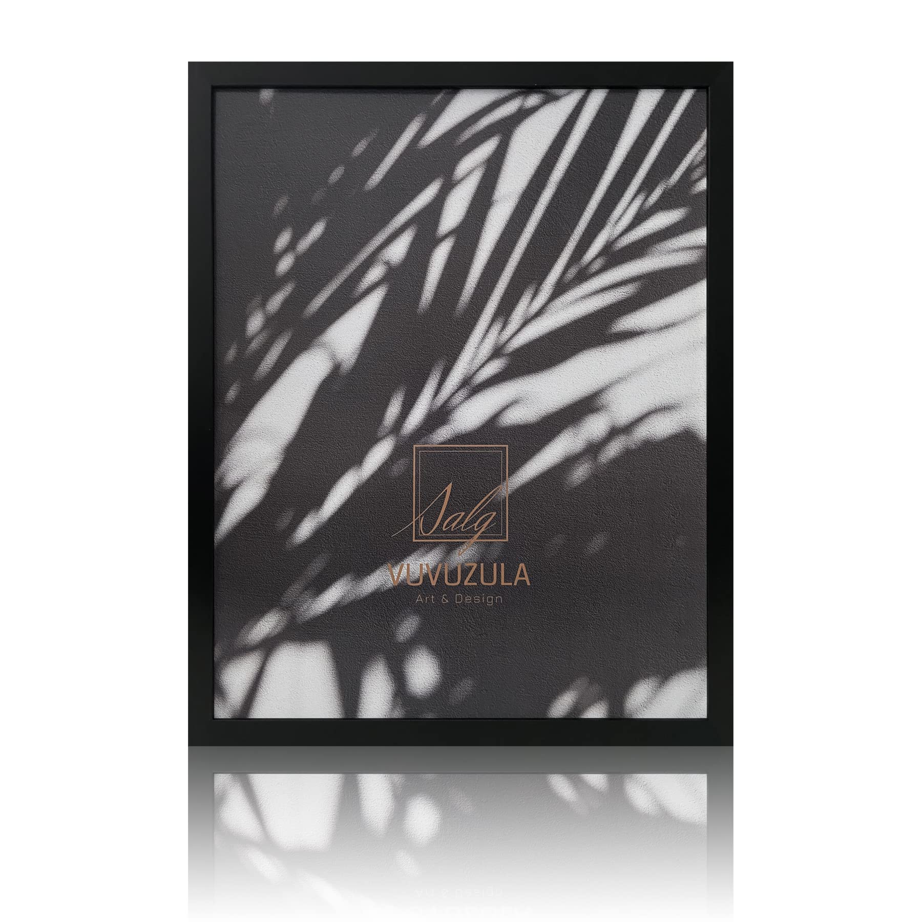 VUVUZULA Black Picture Frames Photo Poster Frame for Wall 20x16 Inch