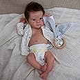 Zero Pam Reborn Baby Dolls Silicone Full Body-18 in Real Life Baby Dolls That Look Real, Full Silicone Baby Doll, Realistic Baby Doll, Reborn Dolls with Accessories