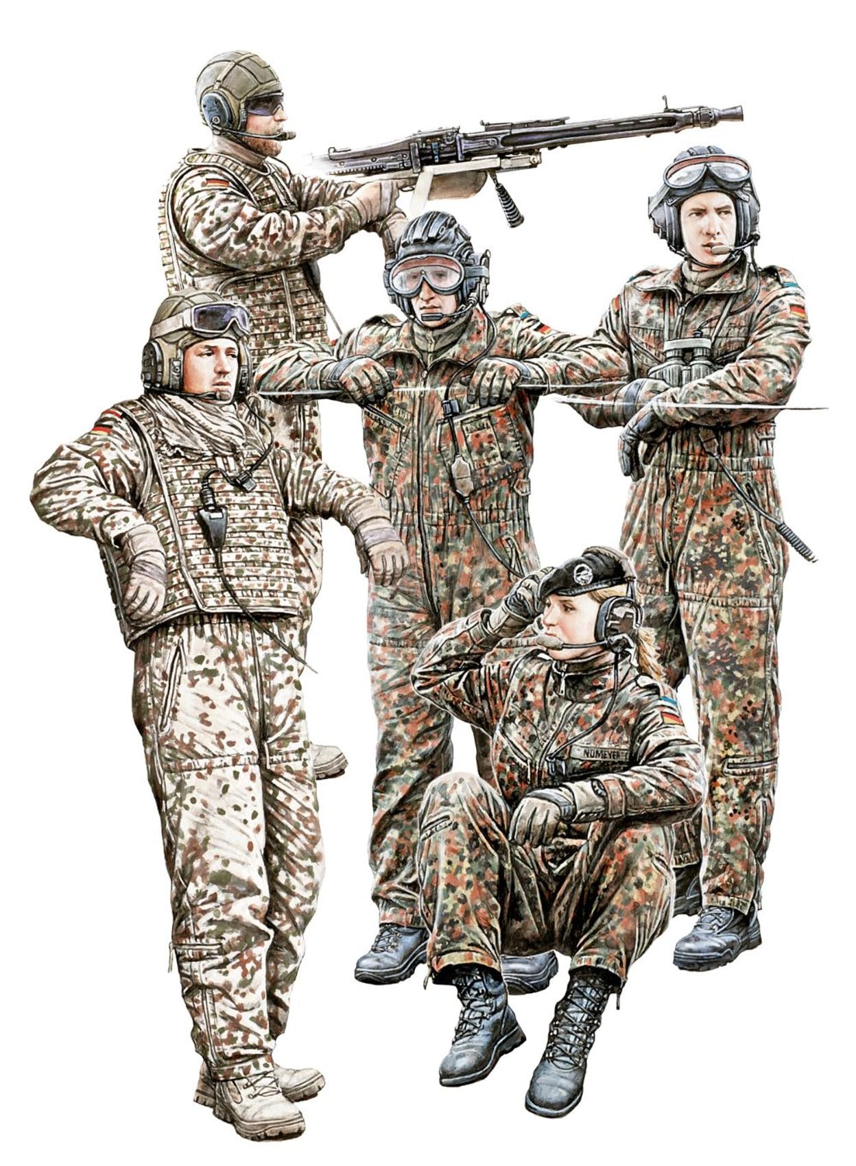 Miniart 1:35 - Bundeswehr Tank Crew