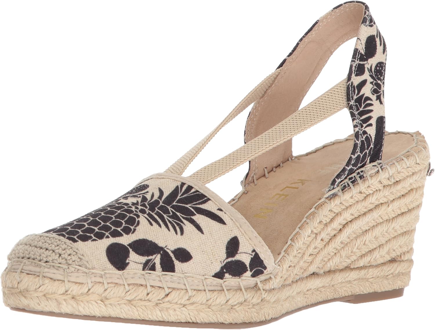 anne klein abril espadrille wedge sandal