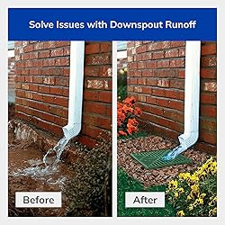NDS 1200BKITRTL1PK Square Catch Basin Drain Kit