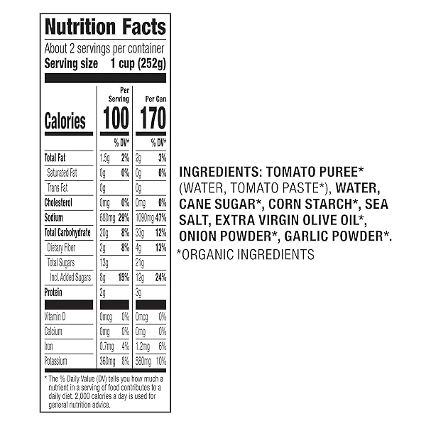ANNIE’S ORGANIC TOMATO CANNED SOUP, NON-GMO, 14.3 OZ