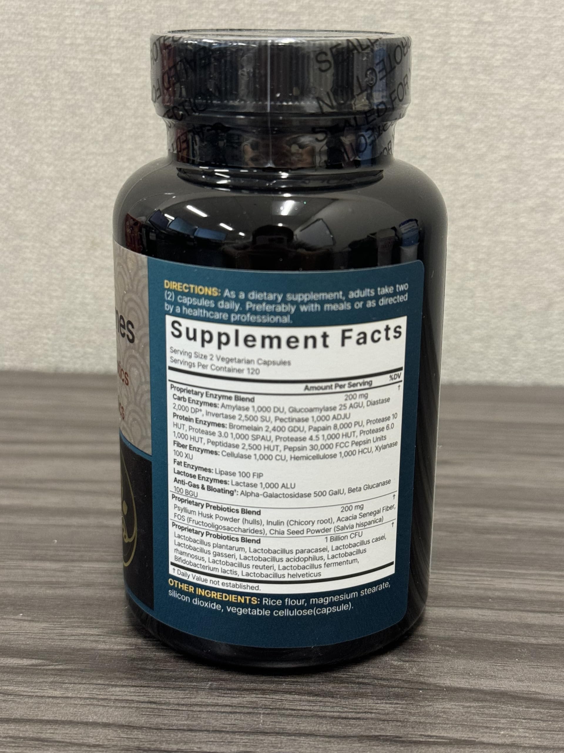 NatureBell Digestive Enzymes with Probiotics and Prebiotics, 240 Veggie Capsules | Gut & Digestive Health Support – 20 Enzyme & 5 Prebiotic Pancreatic Enzyme Complex | Non-GMO, Vegan Friendly