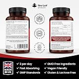 New Leaf Montmorency Cherry 6000mg 120 Vegan Capsules High Potency view 7