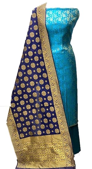Paradise Creation Womens Banasari Jacquard Dupatta